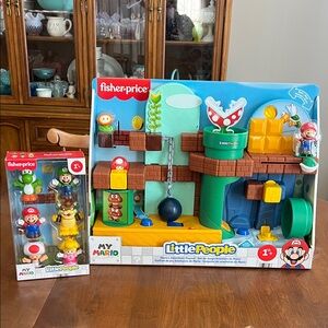Fisher-Price Little People Mario Adventure Set